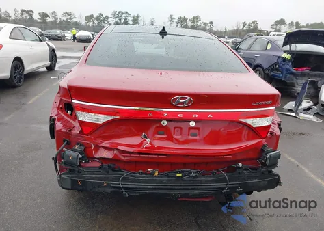 2016 Hyundai Azera Limited from USA, damaged, VIN KMHFH4JG3GA520067